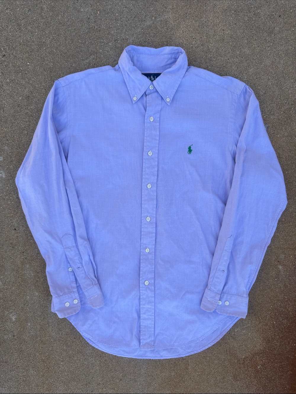 Vintage 90’s Ralph Lauren Lavender Button-Down Shirt 15/32-33